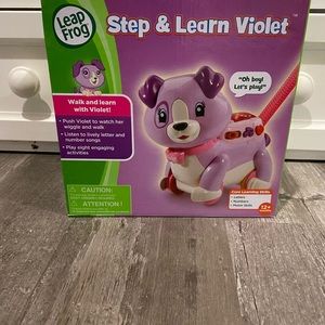 Step and learn Violet leap frog